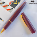 1 PCS JINHAO 80 Carbon Fiber Series Iridium Fine Nib Gold Clip Writing Fountain Pen with Ink Converter. 