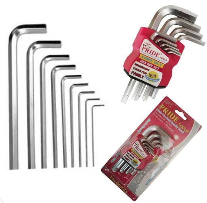 Pride L key Set Silver