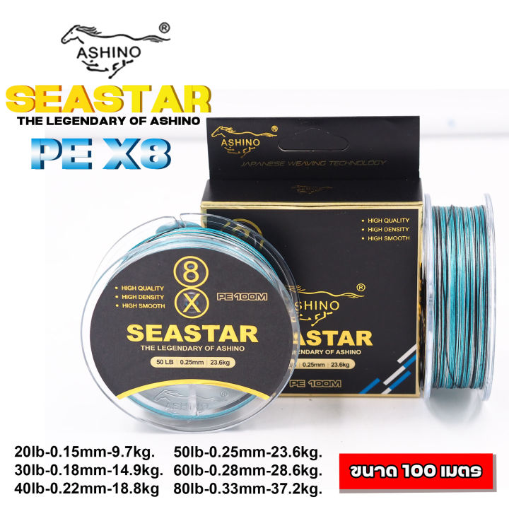 PE%20line%20Shino%20Seastar%20x8%20100M%20color%20alternate%20knit%208%20-%20Image%202