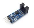 LM393 infrared optocoupler speed sensor module. 