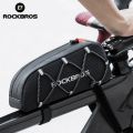 ROCKBROS Bike Bag Waterproof Reflective Front Top Frame Tube Bag Ultralight Bicycle Bag Cycling Bag Touring Riding Gear. 