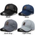 Summer Full Mesh Quick Drying Cool Sunhat Breathable Net Baseball Cap Men Outdoor Anti-UV Tennis Golf Hiking Sports Cap Visors.