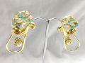 Fancy Morni style earring for girls. 