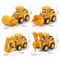 Inertial Car Toy Engineering Vehicle Model Car Press Sliding Excavator Bulldozer Children Educational Construction Vehicle Kids. 