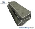 Dasna Mattress Design ( 3/6 ft size) = 15 kg kapas weight.. 