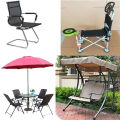 Teslin Mesh Fabric For Diy Office Chair Recliner Beach Lounge Chair Placemat PVC Outdoor Waterproof Mesh Fabric Black. 