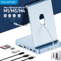 PULWTOP USB C Hub For iMac 24 Inch 2021 2023 2024 With USB C And USB A 10Gbps SD TF M2 SSD Expansion Slot. 