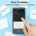MSAI T13 T26 Instant Translator 160 Online Offline Transaction1+16GB Real-Time T8pro Bluetooth Voice Translator for Travel.