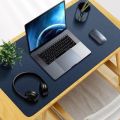 Navy Blue Large Size Desk Mat 12 x 30 inch Laptop Mat Large Size 12x30 inch Keyboard Mouse Pad Word Pad & Mats. 