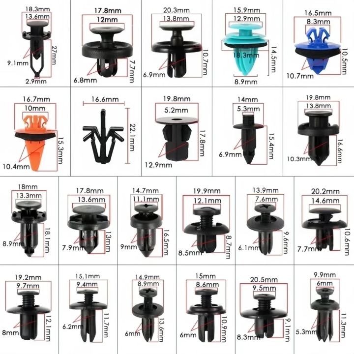 635PCS%20Plastic%20Fastener%20Kit%20Door%20Trim%20Panel%20Retainers%20Bumper%20Push%20Fasteners%20Fender%20Flare%20Grille%20Radiator%20Cover%20Retainer%2045%20Tools%20-%20Image%205