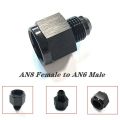 jiax Black Aluminum AN4 AN8 an6 1/8npt Female to AN 3 AN6 an8 an10 Male Flare Adapter Fitting Reducer. 