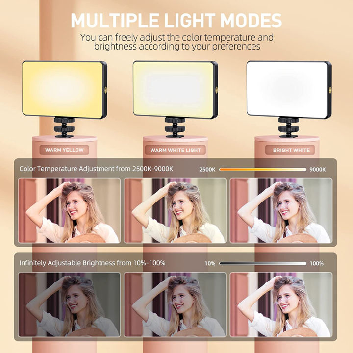 LED%20Selfie%20Light%20Phone%20Fill%20Light%20120%20LED%203000mAh%20Rechargeable%20Portable%20Video%20Light%20for%20Tiktok%20Vlog%20Video%20Conference%20Selfie%20-%20Image%205