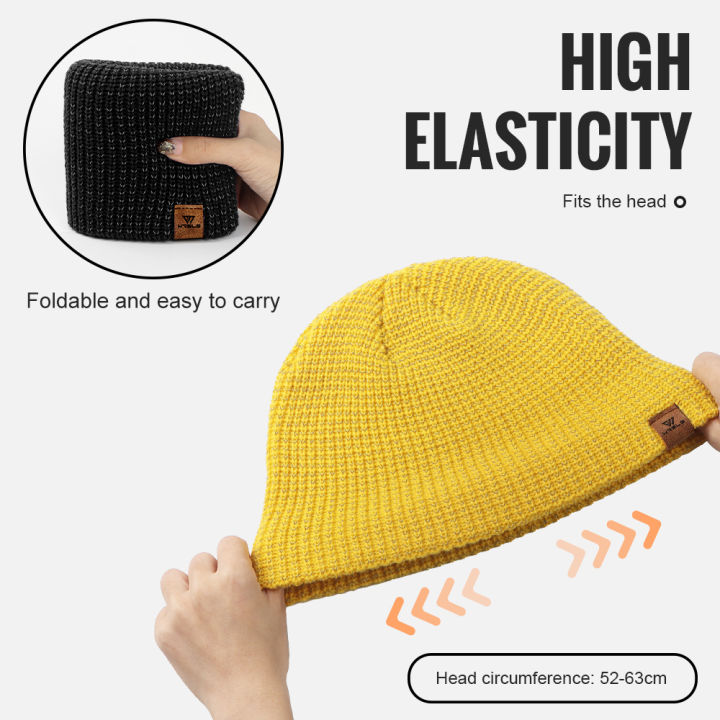WRELS%20Winter%20Knitted%20Beanie%20Hats%20Warm%20Night%20Running%20Reflective%20Hat%20Unisex%20Windproof%20Ear%20Protection%20Cycling%20Hiking%20Ski%20Cap%20-%20Image%204