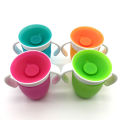 Baby Water Cups 360 Degrees Rotated Baby Learning Drinking Cup with Double Handle Flip Lid Leakproof Infants Water Cups Bottle. 