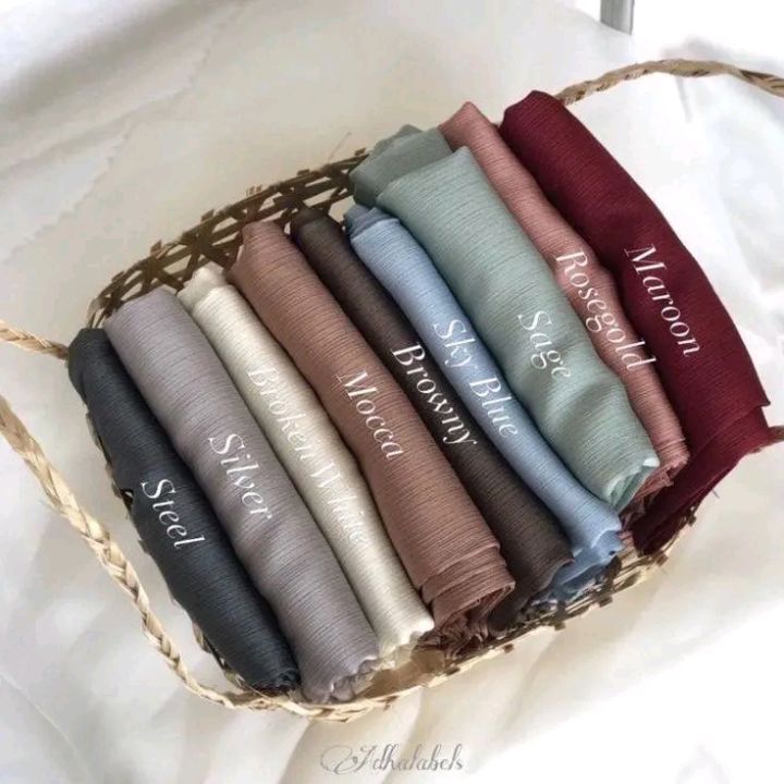Zoom Hijab Mona Silk Hijab