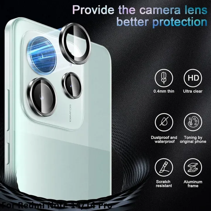 Camera%20Lens%20Protector%20for%20%20Redmi%20Note%2014%2013%20Pro+%20Back%20Glass%20Lens%20Cover%20Note14%20Pro%2014Pro%204G%20Note13%2013Pro%20Plus%205G%20Metal%20Ring%20-%20Image%203