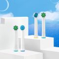 4pcs Replacement Brush Heads For Oral-B Electric Toothbrush Advance Power/Vitality Precision Clean/Pro Health/Triumph/3D Excel.