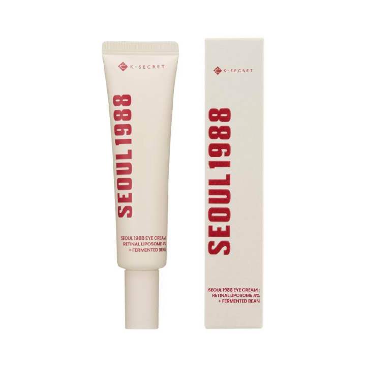 K-SECRET SEOUL 1988 Eye Cream: Retinal Liposome 4% + Fermented Bean 30g