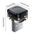 Inside Car Lights LED Ambient Light USB Interior Car Light Wireless Multicolor Night Light Multiple Modes Interior Light for Car. 