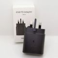 Genuine Samsung 45W PD Adapter - super Fast Charging Type C to C Adapter. 