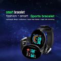 D18 Smart Watch Heart Rate Monitor Men's Women's Smartwatch Round Fitness Digital Watches for Men Women Band Bracelet PK. 
