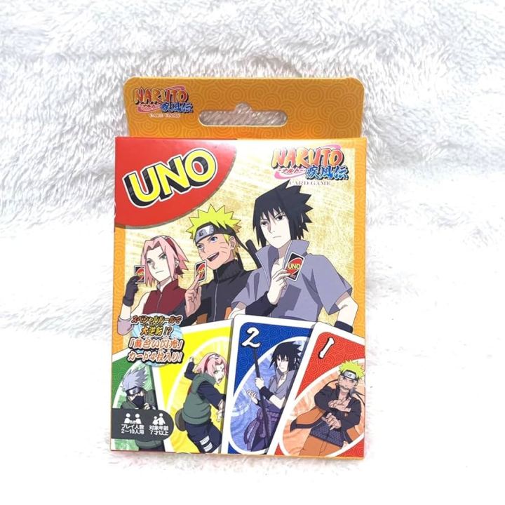 UNO NARUTO Card Game 108 sheets