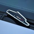 Racing R Premium Windshield Wiper Arm Covers Sleek Black & Chrome Design for Sporty Car Enhancement, Weather-Resistant Protection Universal Fit for Enthusiasts Seeking Speed-Inspired Style & Durability. 