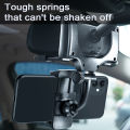 SEAMETAL Rearview Mirror Phone Holder for Car Free Rotation Adjustment Phone Mount Stable Gripper Smartphone Navigation Bracket. 