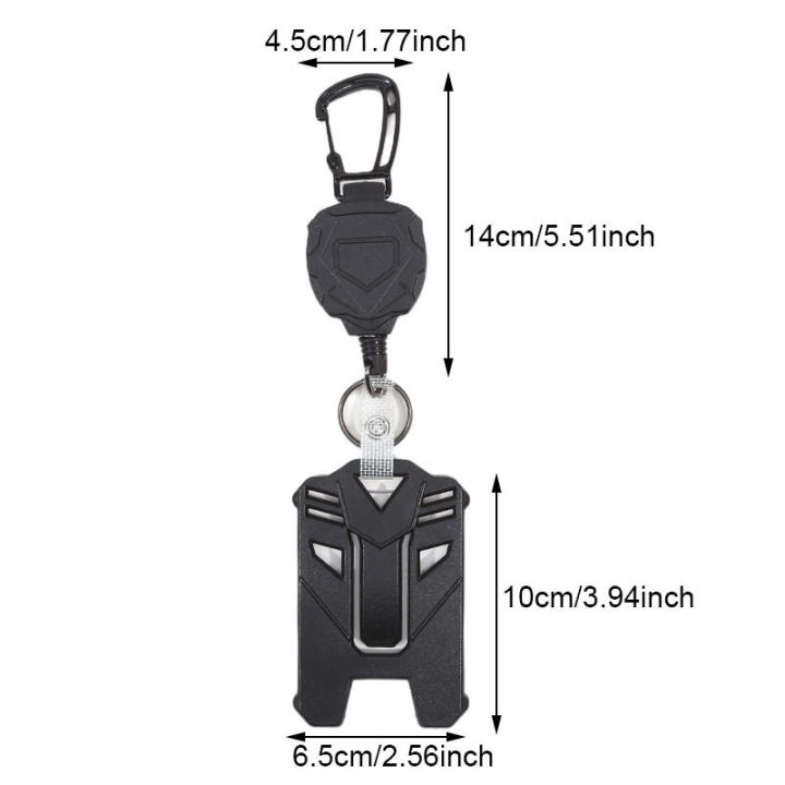 New%20Badge%20Holder%20Carabiner%20Keychain%20%20ID%20Holder%20Retractable%20Reel%20Mountaineering%20Buckle%20Multiple%20Tools%20Accessories%20-%20Image%203