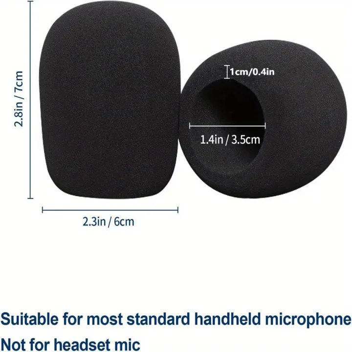 6pcs/pack%20New%20Style%20Microphone%20Cover%20-%20Foam%20Mic%20Covers%20Windscreen%20Suitable%20for%20Most%20Standard%20Handheld%20Microphone%20-%20Image%203
