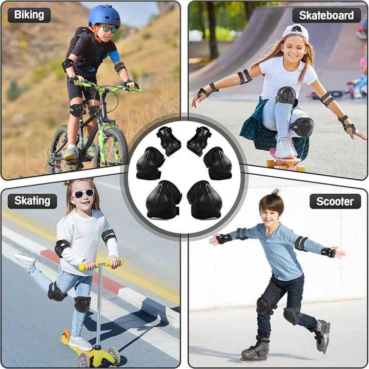 Kids%20Protective%20Gear%20Knee%20Pads%20and%20Elbow%20Pads%203%20in%201%20with%20Wrist%20Guard%20for%20Rollerblading%20Skateboard%20Cycling%20Skating%20Bike%20Scooter%20-%20Image%206