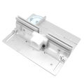 Aluminum Router Desktop Insert Board, Woodworking Bench Router Flip Board With Angled Guide Rail, Aluminum Fence Sliding Bracket.