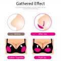 1Pair Chest Push Up Sticky Bra Thicker Sponge Bra Pad Breast Lift Up Enhancer Silicone Removeable Inserts Swimsuit Invisible Bra. 