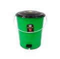 Bagmati Plastic 15 Liter Dustbin / Pedel Bin. 