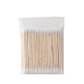 100Pcs Double-Ended Cotton Swabs with Fine Pointed Tips for Nail Art Makeup Eyeliner Correction - Essential Beauty Tools. 