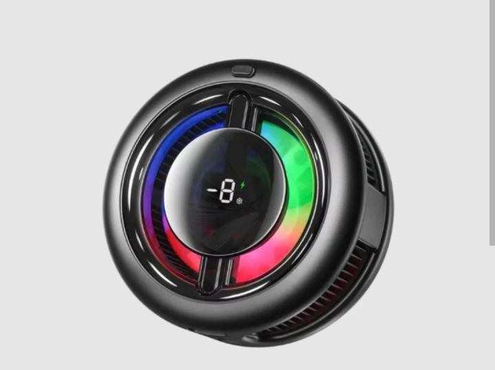 Memo CX19 Magnetic Semiconductor Phone Cooler - RGB Radiator Cooling Fan for Gaming