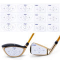 Golf Impact Tape Strike Stickers Self-Teaching Sweet Spot and Consistency Analysis Golf Ball Sweet Spot Finder for Golf Training. 