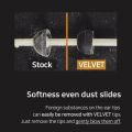 ELOIT DIVINUS Velvet Wide Bore Silicone Earphone Eartips For 4-6mm Nozzle, Soft Deeply Ear Tips For Earbuds Dunu Davinci.