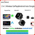 Skilldrive 2025 Ultra Mini Wireless CarPlay Adapter Wireless Android Auto AI Smart Box Intelligent Systems for Wired CarPlay Car. 