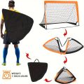 Portable Soccer Goals for Backyard Foldable Mobile Training Football Net for Kids Soccer Goal Indoor Outdoor Pop Up Soccer Goals. 