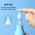 Silicone Baby Nasal Aspirator Suction Pump Infant Nose Cleaner Children Kids Soothing Nose Cleaning Device Nasal Cleaning Tools. 