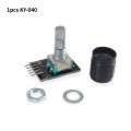 Brand New KY-040 Rotary Encoder Module with Push Button 20 PPR 5V 360 Infinite Rotation for Arduino Volume Menu Motor Control. 