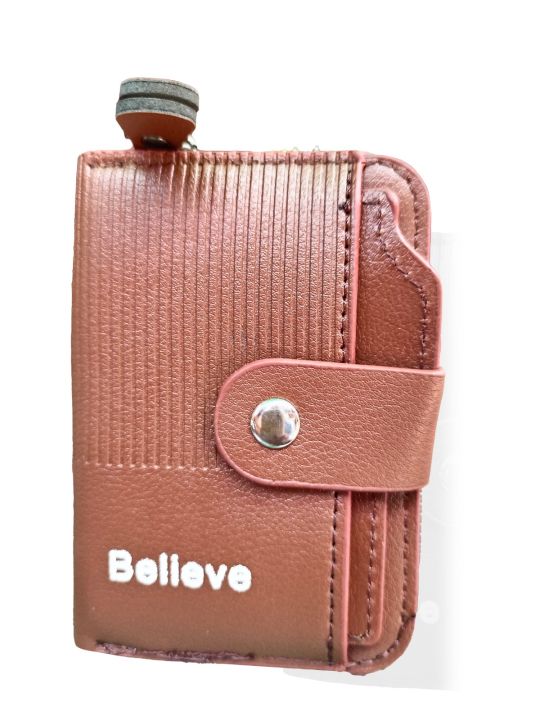 Genuine Leather Wallet for men- Stylish leather Wallet 9 Card holder Pockets 2 CASH AND KEY POCKETS Leather Decent Smart and Long lasting Brown