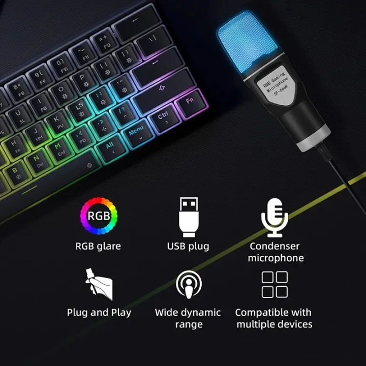 Condenser%20Professional%20Microphone%20Mic%20For%20PC%20Laptop%20Computer%20Gaming%20USB%20Wired%20Streaming%20Podcast%20Studio%20Mike%20Kit%20Gamer%20Accessory%20-%20Image%204