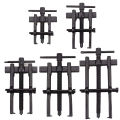 2 Bearing Puller High Carbon Steel Heat Treated Efficient Rustproof Antislip Removal Tool 2 Claws Puller Bearing Gear Puller.