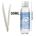 10/30ML Resin Tooth Repair Glue Shapeable Teeth Gaps Filling Solid Temporary Teeth Repair Falseteeth Glue Safety Broken Fangs. 