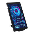 TURZX 5.2 Inch USB Secondary Screen 1280*720 IPS LCD Support Desktop Extend TF Card Play FPS Weather Monitor Smart Display. 
