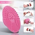 Makeup Brush Cleaning Mat Silicone Makeup Brush Scrubber Brush Cleaner Pad. 