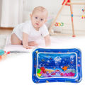 Baby Play Water Mat Inflatable Cushion Infant Toddler Thicken Toddler Activity Play Center PVC Water Mats for Baby Kids Toys. 