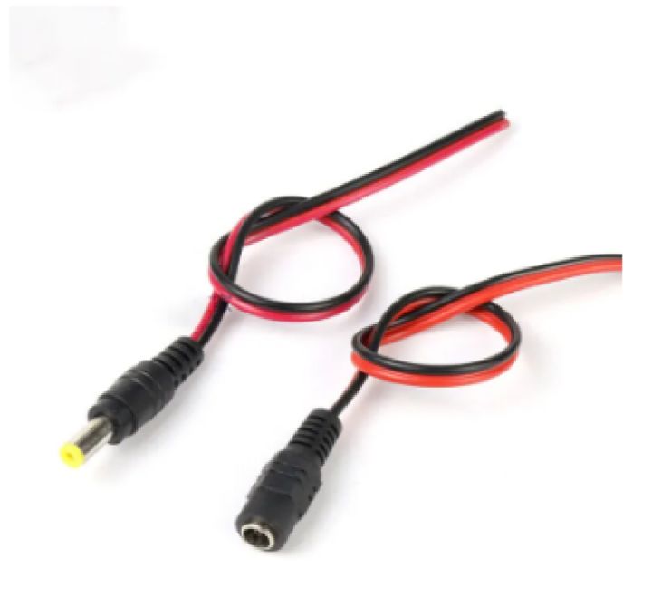 DC 12-Volt Male & Female Connector